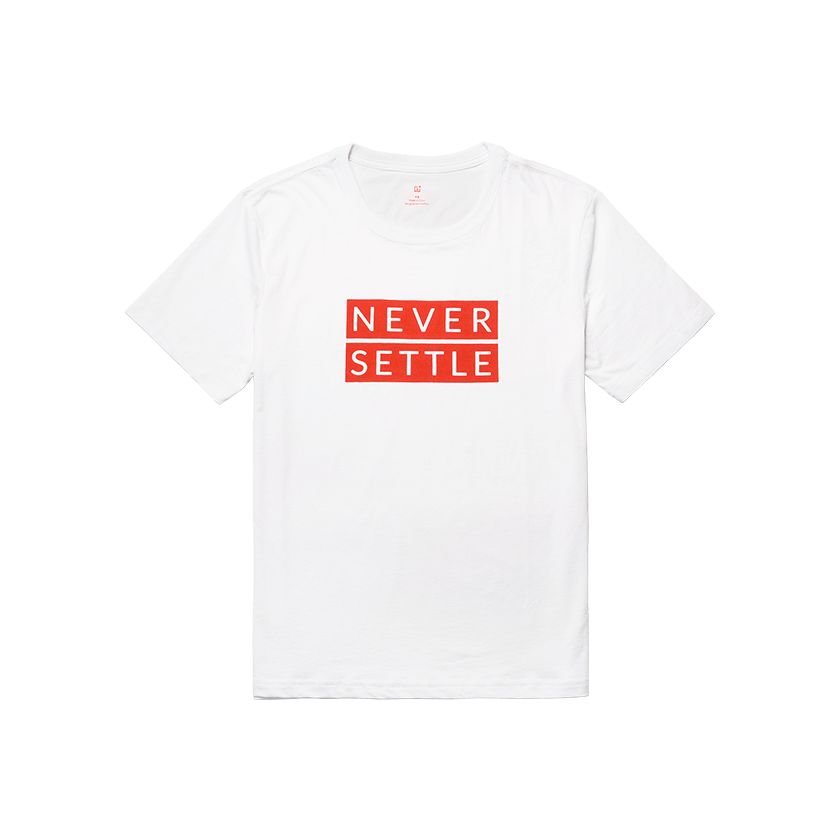 OnePlus Never Settle T-shirt