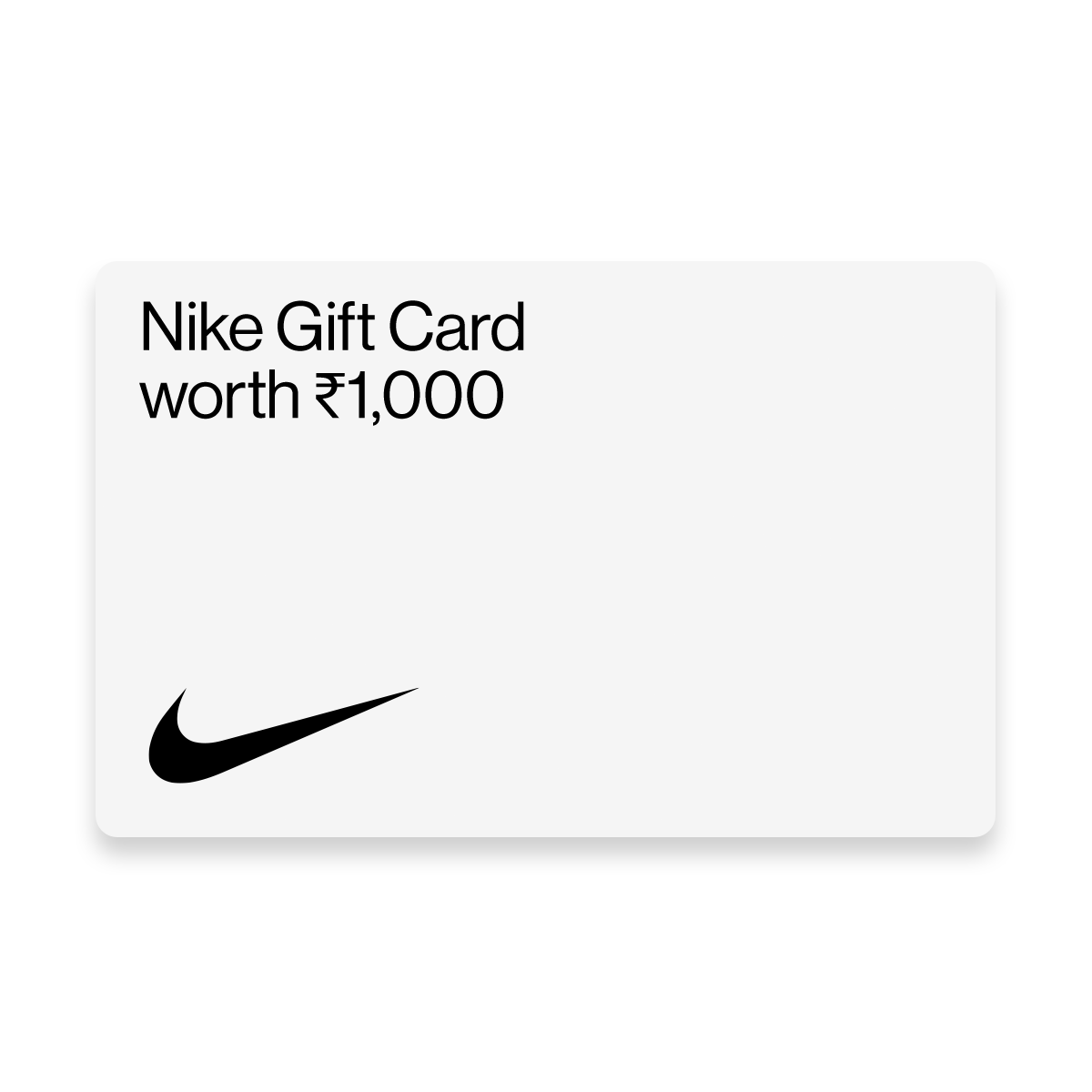 can you use a nike gift card at nike outlet