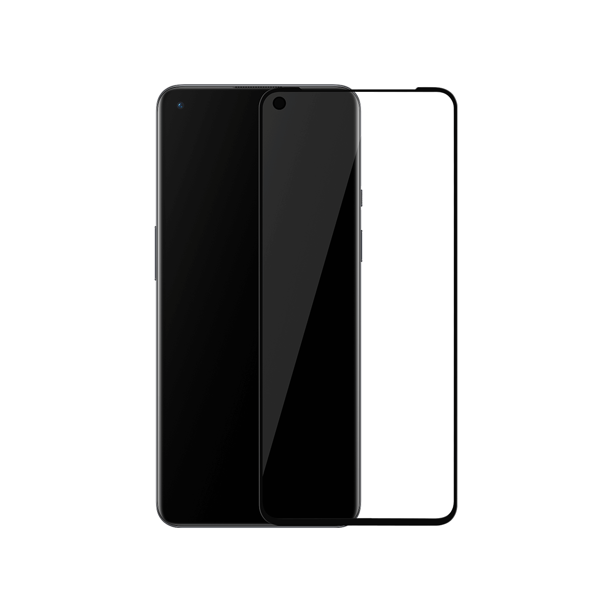 OnePlus 9 3D Tempered Glass Screen Protector Black EU