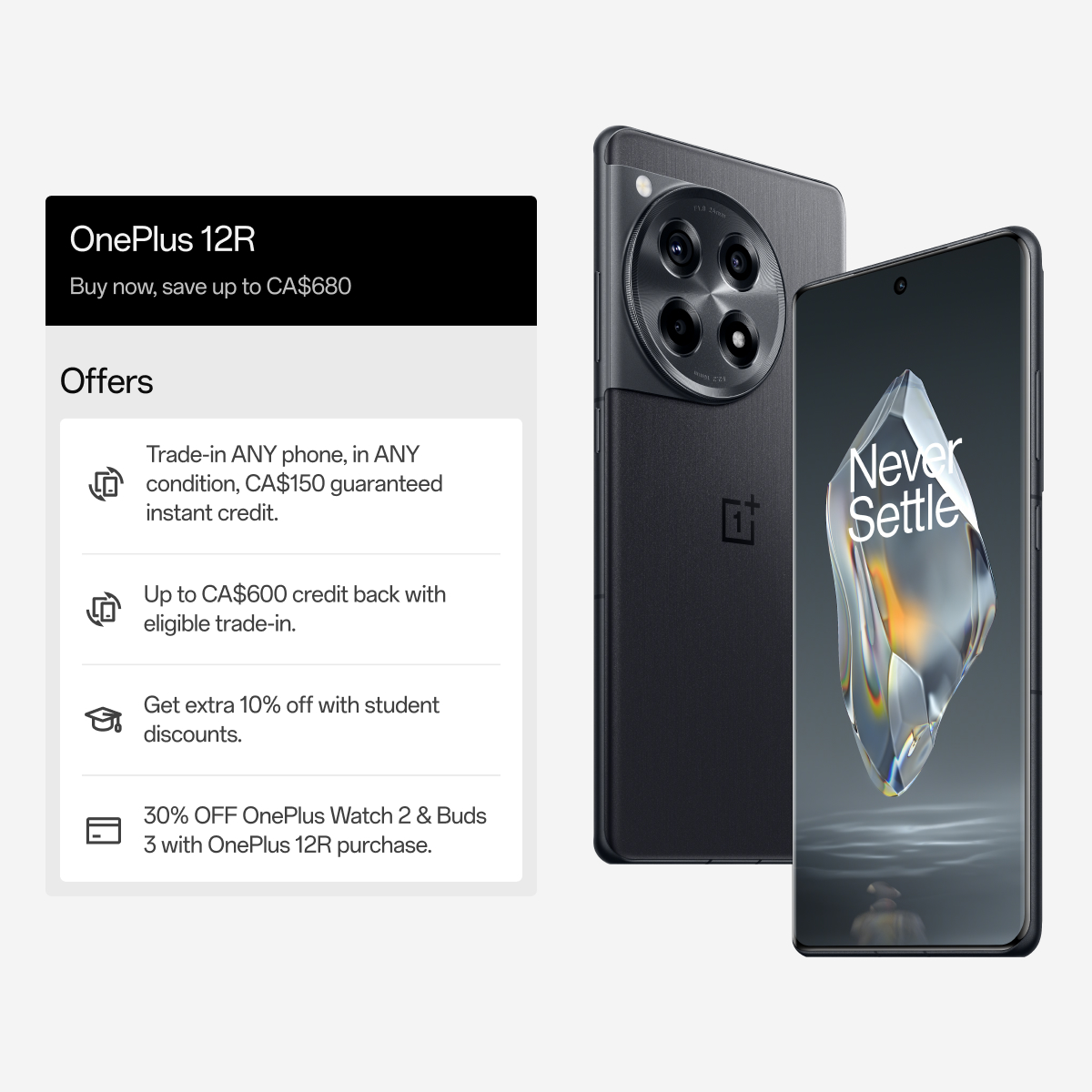Buy OnePlus 12R - OnePlus Canada