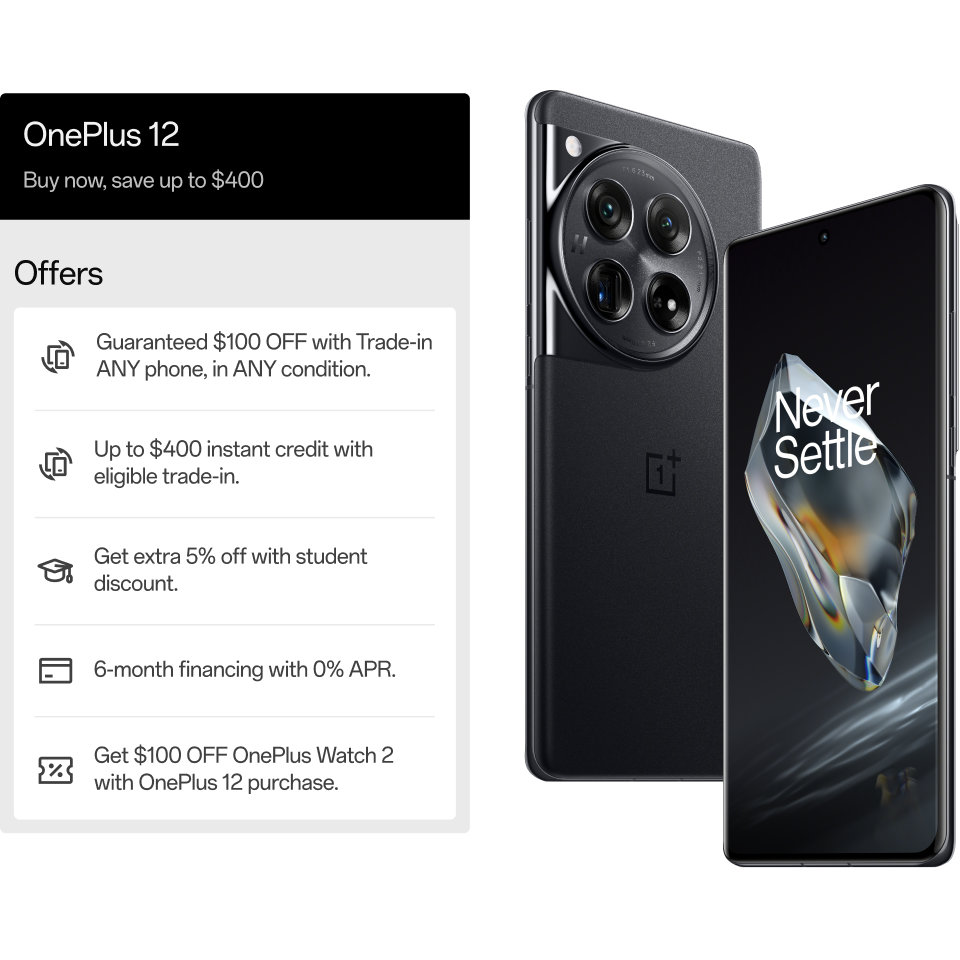 Buy OnePlus 12 - OnePlus United States - OnePlus (United States)