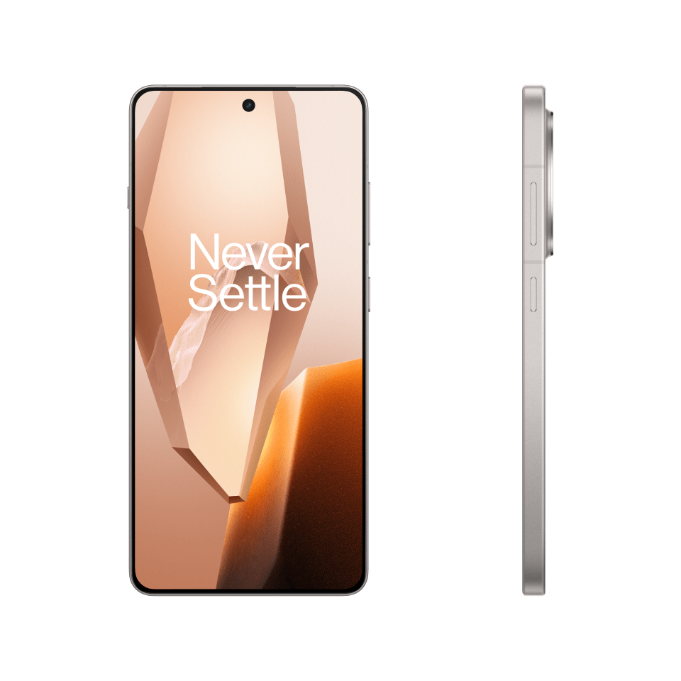 Modern and stylish smartphone with large display and metallic frame.