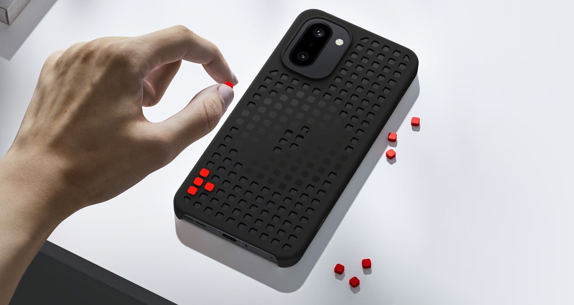 Buy OnePlus 15R Hole-Pattern Magnetic Case| OnePlus United States