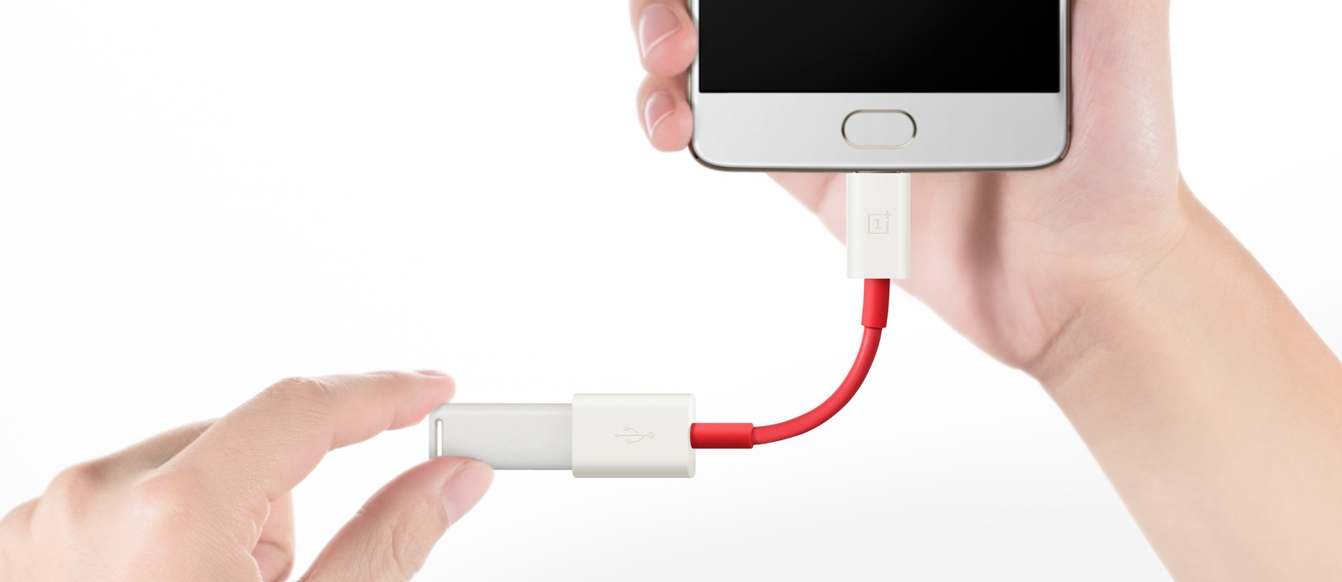 PRO OTG Power Cable Works for OnePlus F1s with Power Connect to Any Compatible USB Accessory with MicroUSB