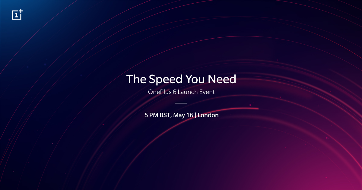 OnePlus 6 Launch Event