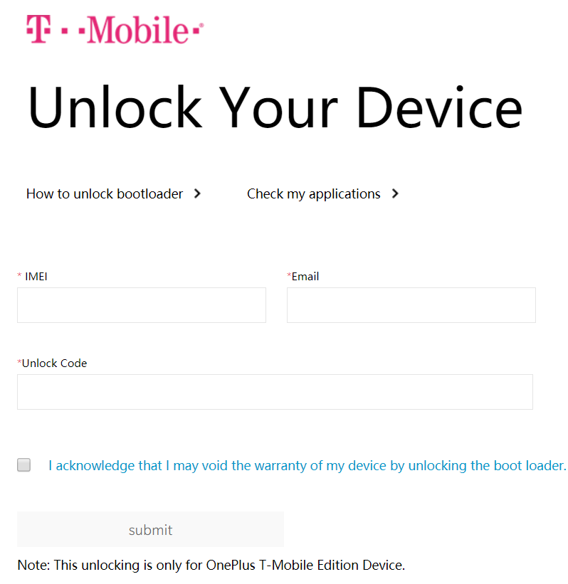 How To Unlock Bootloader For Oneplus Smart Phone Oneplus Support Oneplus United States